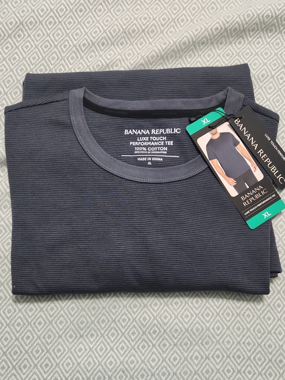 Banana Republic Men’s Luxe Touch Performance Tee - Slate